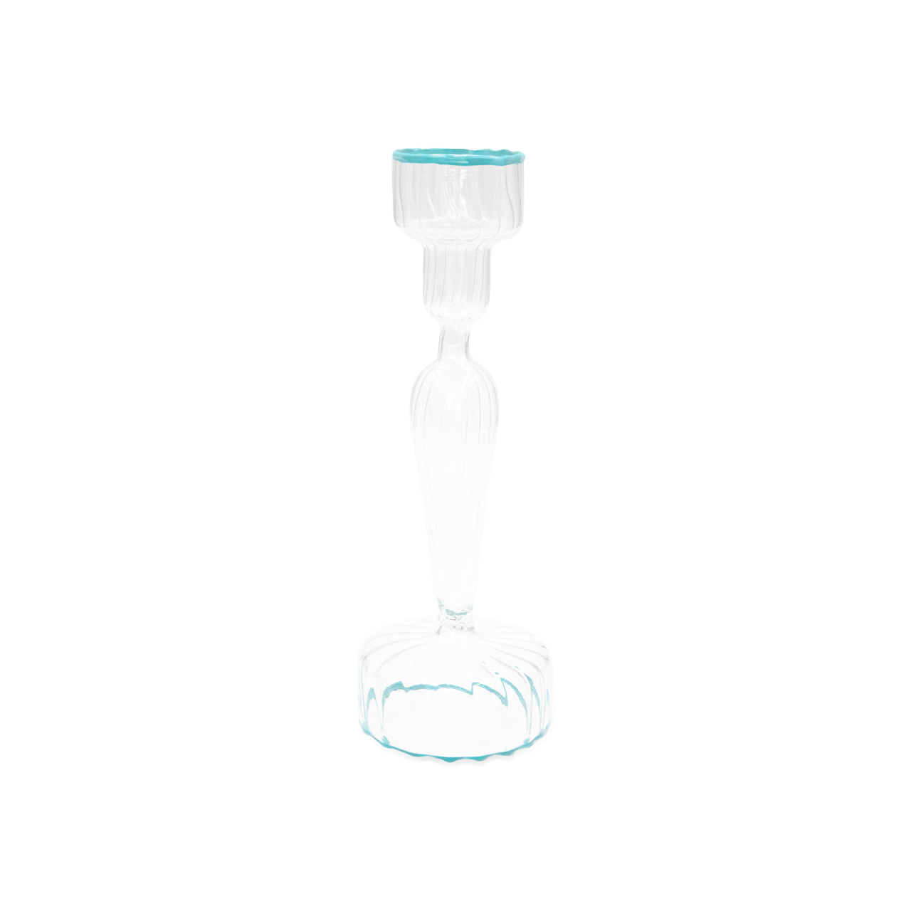 The Tall Candlestick Turquoise Candy / Glass The Last Line