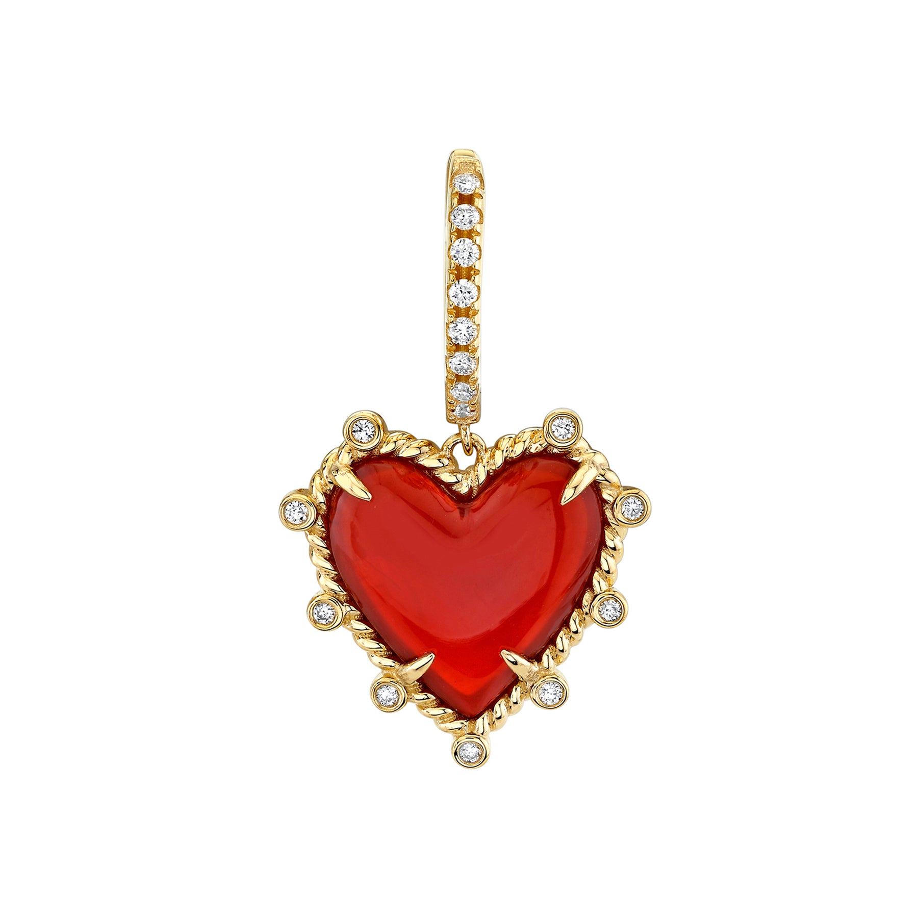 Heart Logo Earrings | STUDIO SEVEN (スタジオ セブン)