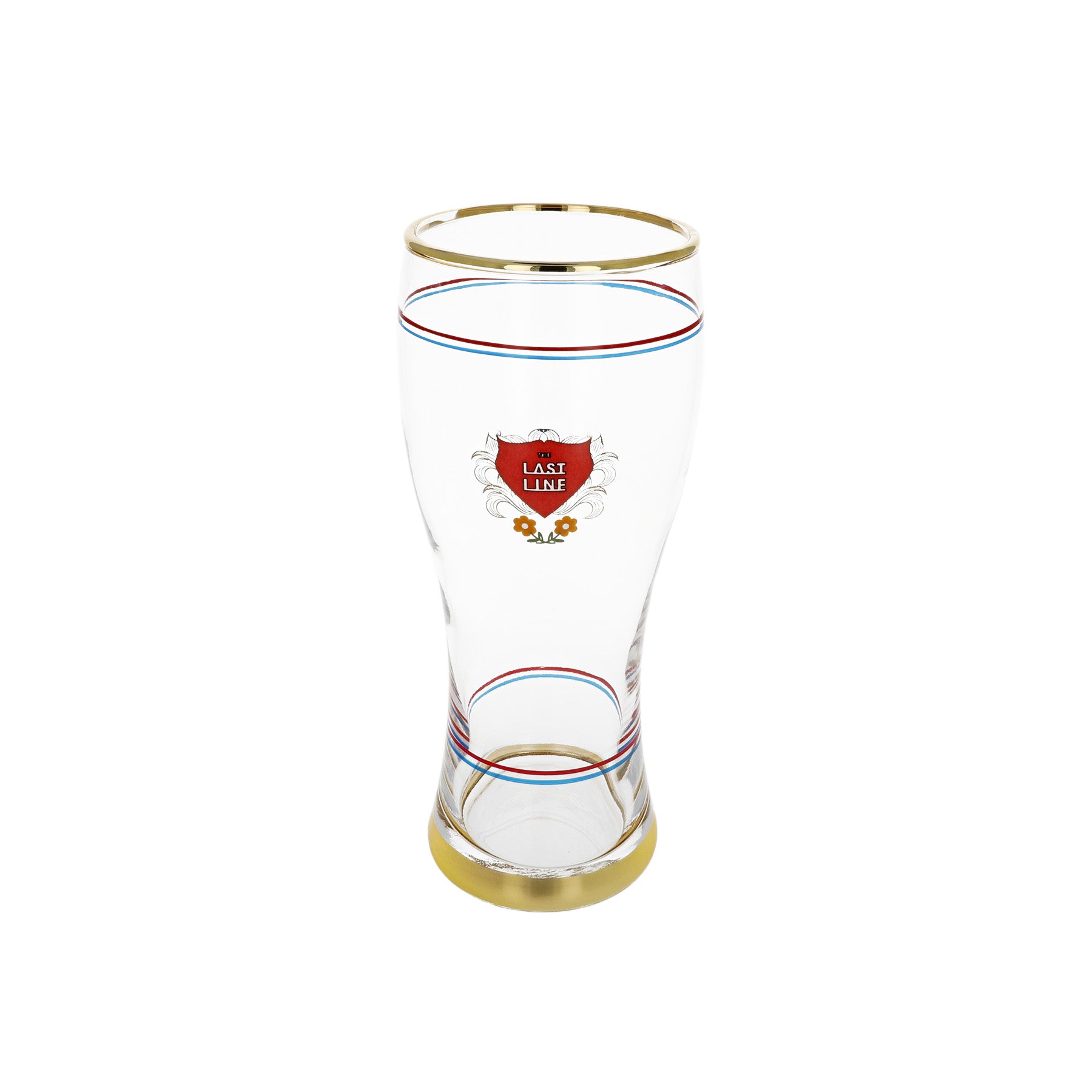 The Beer Pint, Set of 6 Gold / Glass The Last Line