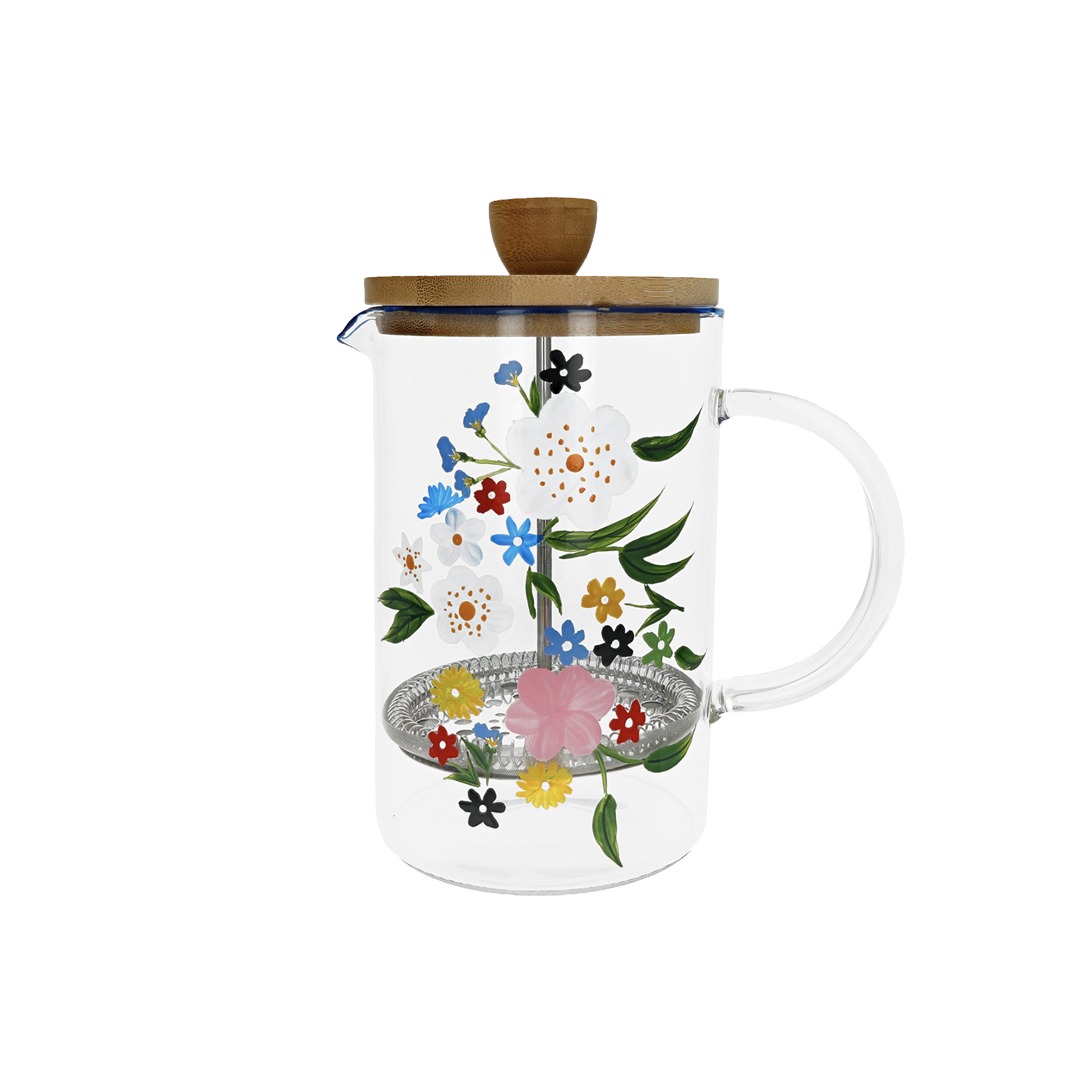 The French Press Garden Teddy Floral / Glass The Last Line