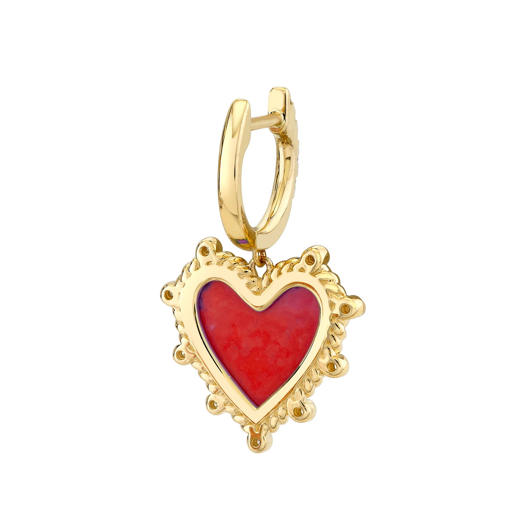 Heart Logo Earrings | STUDIO SEVEN (スタジオ セブン)