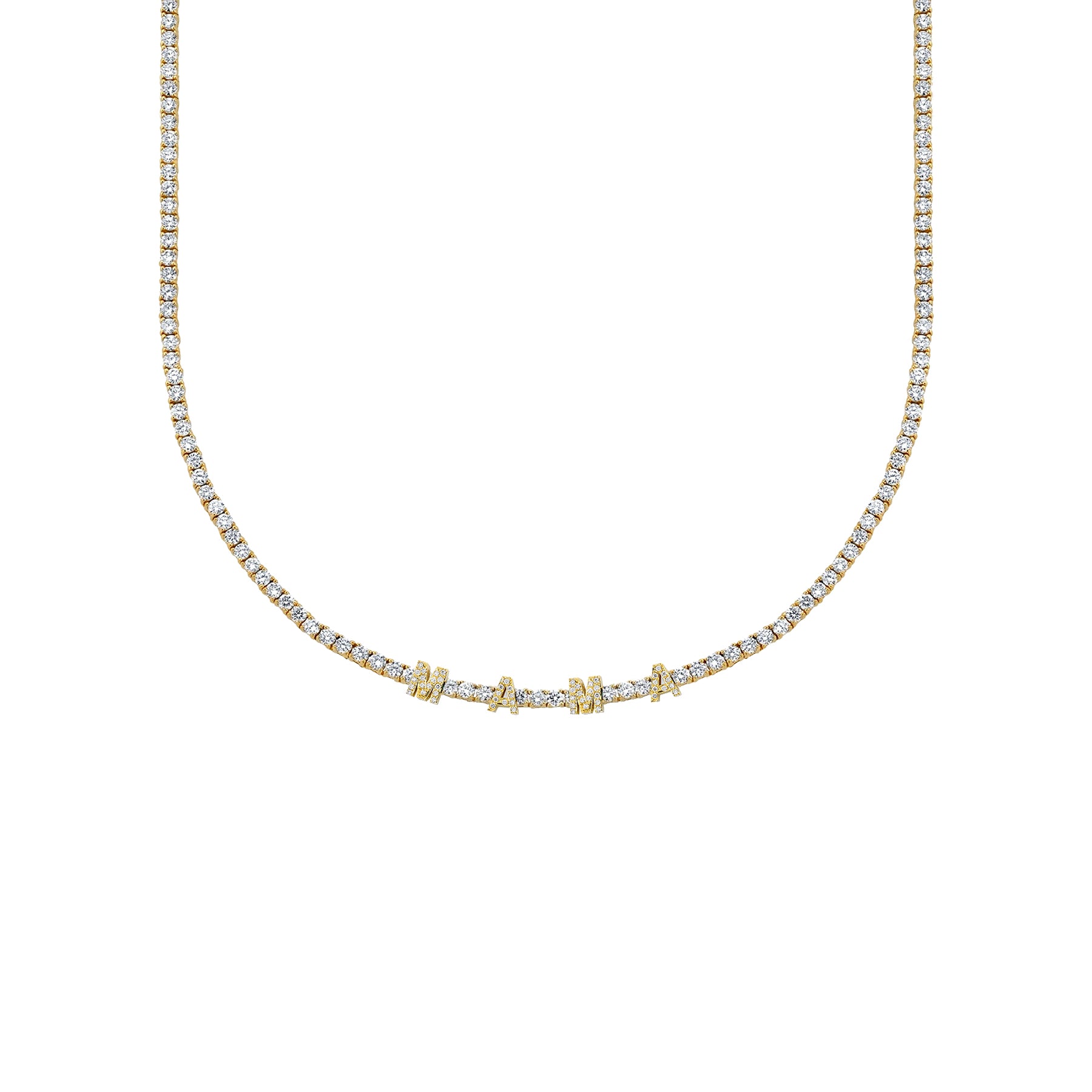 The last line tennis necklace discount